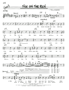 Fox On The Run von Tony Hazzard (Download) 