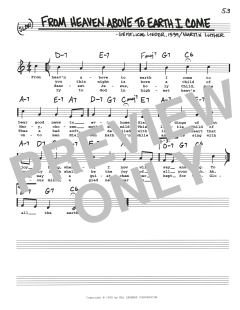 From Heaven Above To Earth I Come von Martin Luther (Download) 
