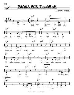Fugue For Tinhorns von Frank Loesser (Download) 