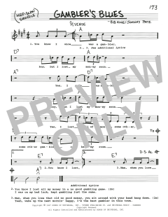 Gambler's Blues von B.B. King (Download) 