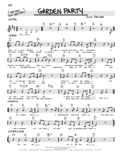 Garden Party von Ricky Nelson (Download) 
