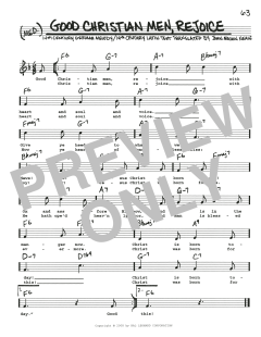 Good Christian Men, Rejoice von John Mason Neale (Download) 