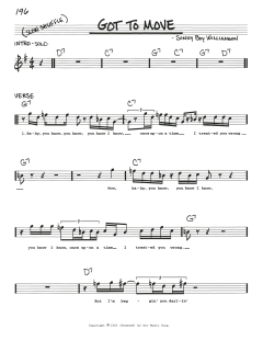 Got To Move von Sonny Boy Williamson (Download) 