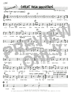 Great High Mountain von Jack White (Download) 