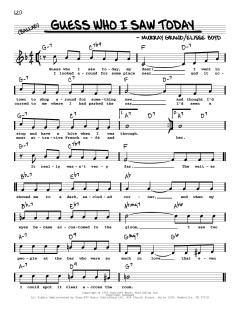 Guess Who I Saw Today von Elisse Boyd (Download) 