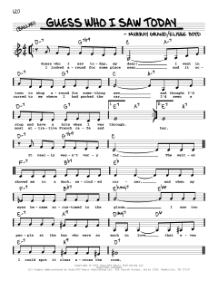 Guess Who I Saw Today von Elisse Boyd (Download) 