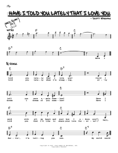 Have I Told You Lately That I Love You von Ricky Nelson (Download) 