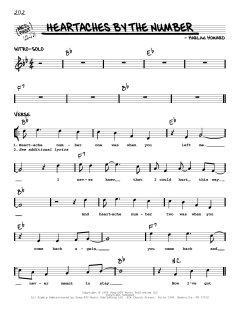 Heartaches By The Number von Ray Price (Download) 