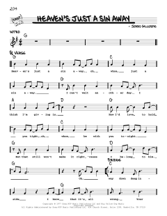 Heaven's Just A Sin Away von The Kendalls (Download) 