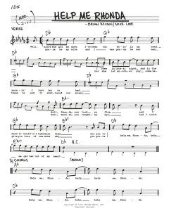 Help Me Rhonda von Beach Boys (Download) 