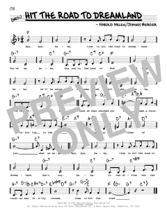 Hit The Road To Dreamland von Johnny Mercer (Download) 