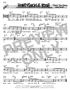 Honeysuckle Rose von Django Reinhardt (Download) 