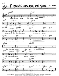 I Concentrate On You von Cole Porter (Download) 