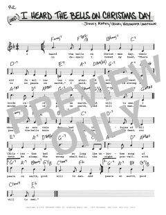 I Heard The Bells On Christmas Day von Johnny Marks (Download) 