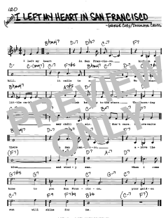 I Left My Heart In San Francisco von Tony Bennett (Download) 