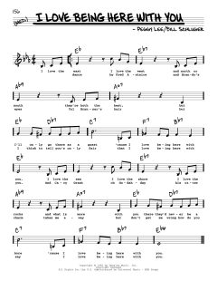 I Love Being Here With You von Peggy Lee (Download) 