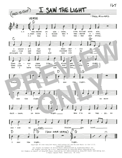 I Saw The Light von Hank Williams (Download) 