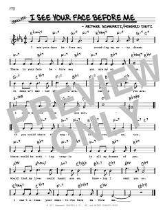 I See Your Face Before Me von Howard Dietz (Download) 
