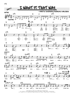 I Want It That Way von Backstreet Boys (Download) 