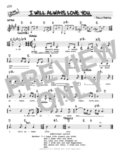 I Will Always Love You von Dolly Parton (Download) 