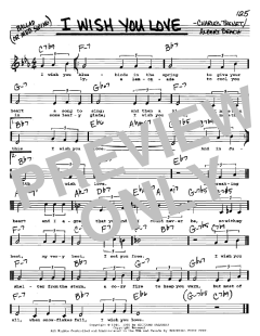 I Wish You Love von Gloria Lynne (Download) 