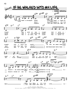 If He Walked Into My Life von Jerry Herman (Download) 