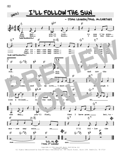 I'll Follow The Sun von The Beatles (Download) 