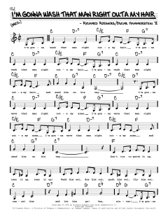I'm Gonna Wash That Man Right Outa My Hair von Richard Rodgers (Download) 
