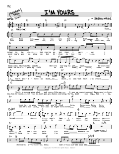 I'm Yours von Jason Mraz (Download) 