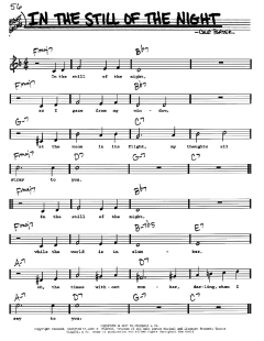 In The Still Of The Night von Cole Porter (Download) 