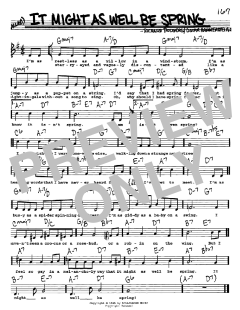 It Might As Well Be Spring von Richard Rodgers (Download) 