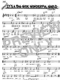It's A Big Wide Wonderful World von John Rox (Download) 