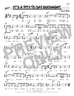 It's A Pity To Say Goodnight von Ella Fitzgerald (Download) 