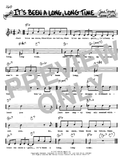 It's Been A Long, Long Time von Sammy Cahn (Download) 