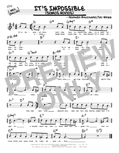 It's Impossible von Perry Como (Download) 