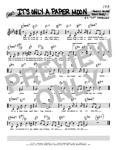 It's Only A Paper Moon von Billy Rose (Download) 