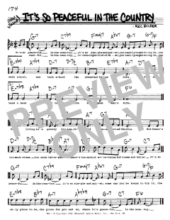 It's So Peaceful In The Country von Alec Wilder (Download) 