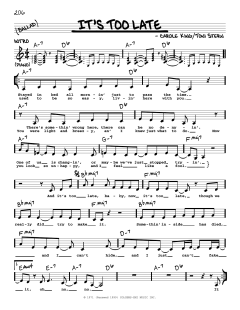 It's Too Late von Carole King (Download) 