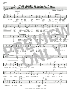 I've Waited As Long As I Can (Download) 