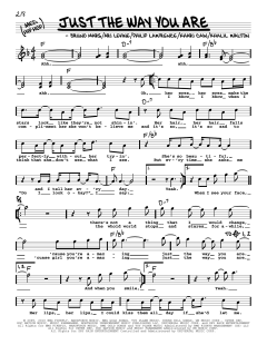 Just The Way You Are von Bruno Mars (Download) 