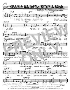 Killing Me Softly With His Song von Norman Gimbel (Download) 
