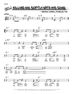 Killing Me Softly With His Song von Roberta Flack (Download) 