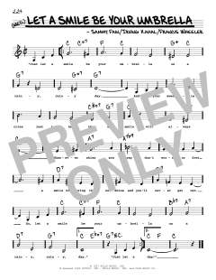 Let A Smile Be Your Umbrella von Irving Kahal (Download) 