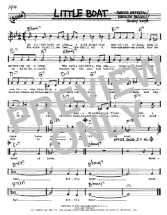 Little Boat von Buddy Kaye (Download) 