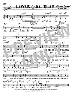 Little Girl Blue von Richard Rodgers (Download) 
