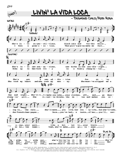 Livin' La Vida Loca von Ricky Martin (Download) 