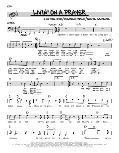 Livin' On A Prayer von Bon Jovi (Download) 