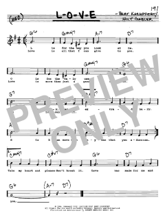 L-O-V-E von Nat King Cole (Download) 