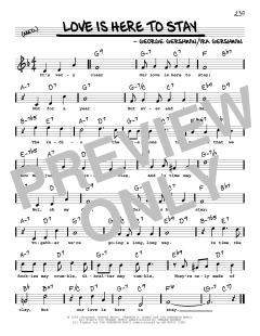 Love Is Here To Stay von Ira Gershwin (Download) 