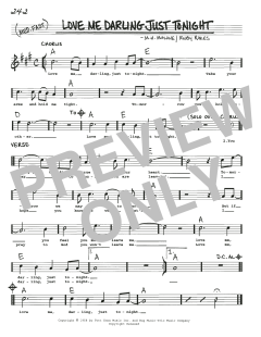 Love Me Darling Just Tonight von M.H. Malone (Download) 